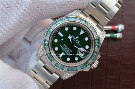 rolex hulk diamond bezel|rolex submariner hulk.